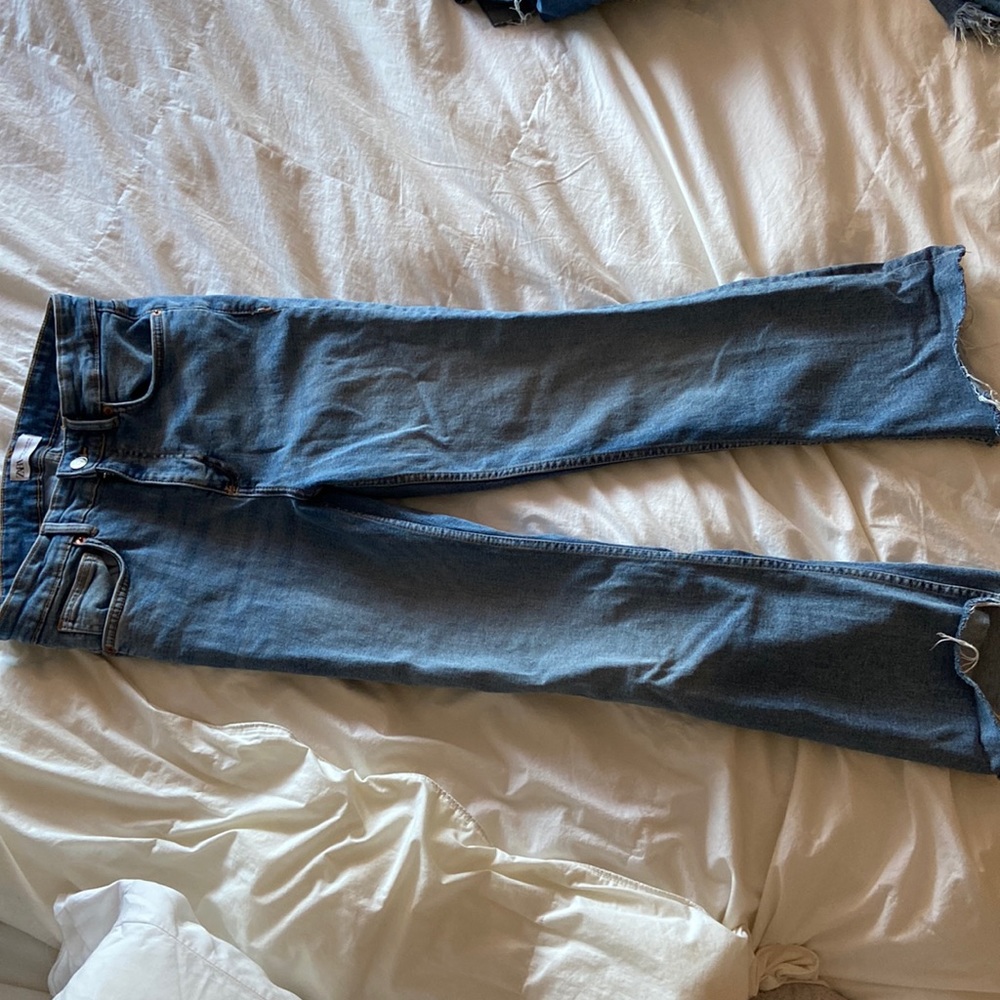 Zara cropped flare